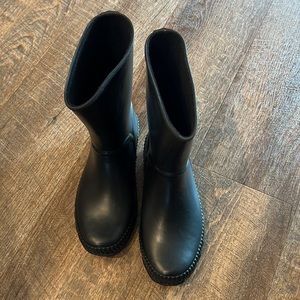Sperry Saltwater Current Black Womens Boot size 6M